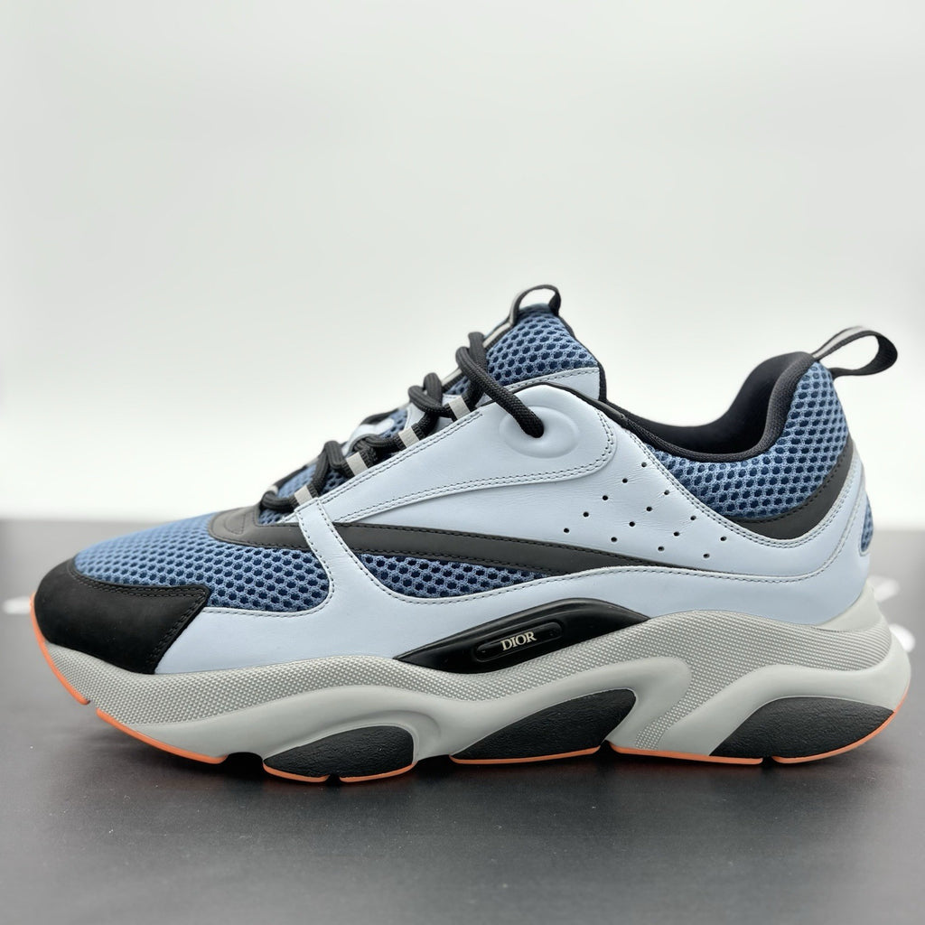 Size 46 (13 US) Dior B22 Sneaker ' Light Blue Orange ' | SUPER CLEAN!
