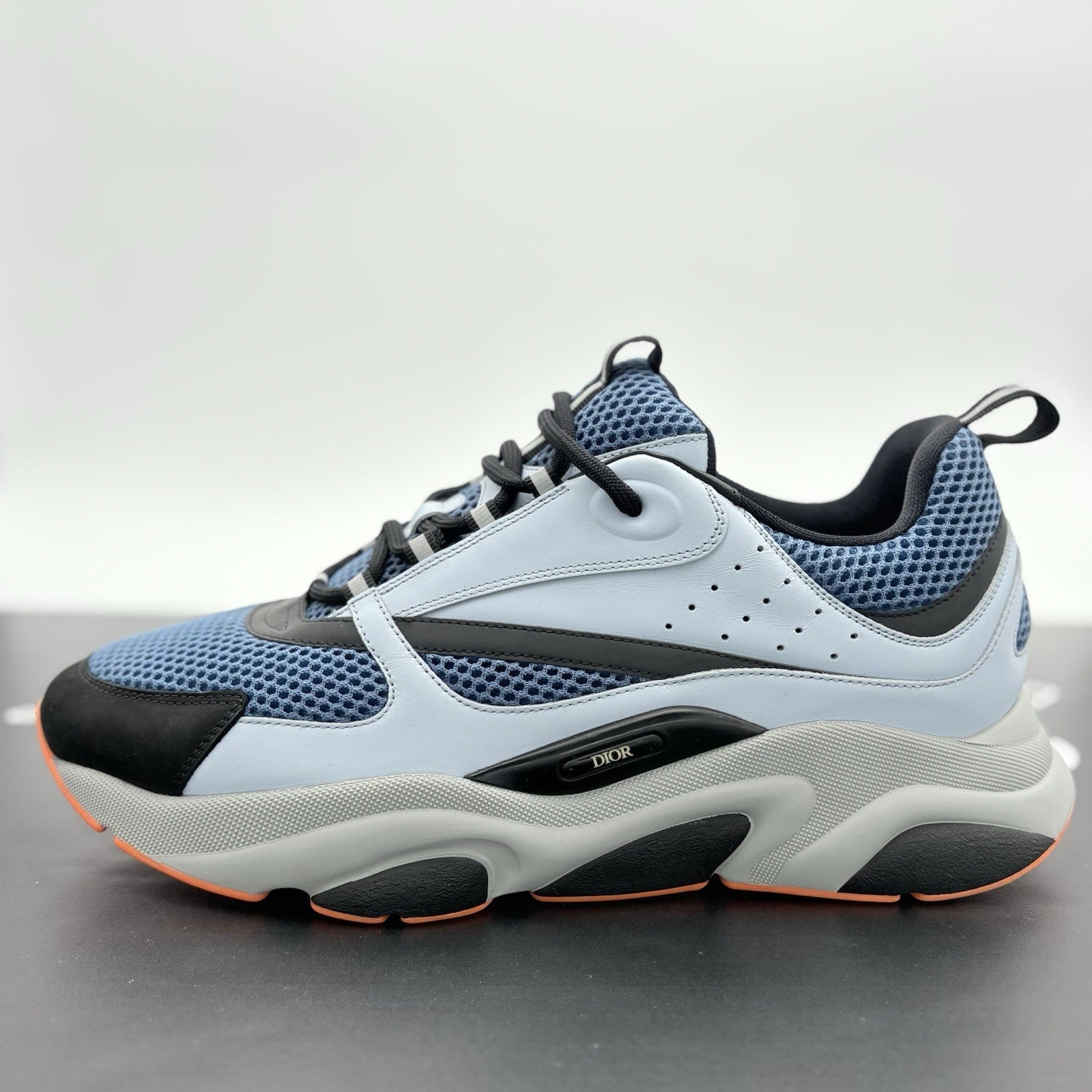 Size 46 (13 US) Dior B22 Sneaker ' Light Blue Orange ' | SUPER CLEAN!