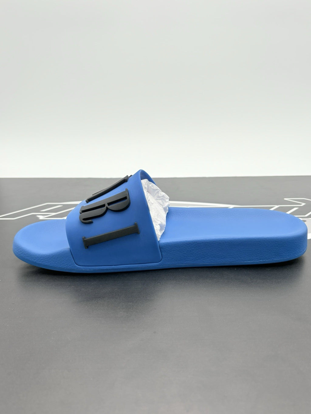 Size 45 - Amiri Logo Slides ' Blue ' | BRAND NEW!