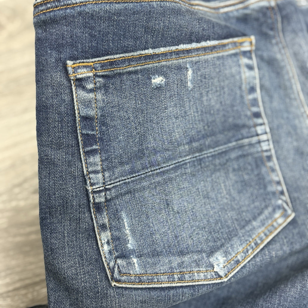 Size 38 - Amiri Stack Jeans ' Blue ' | SUPER CLEAN!