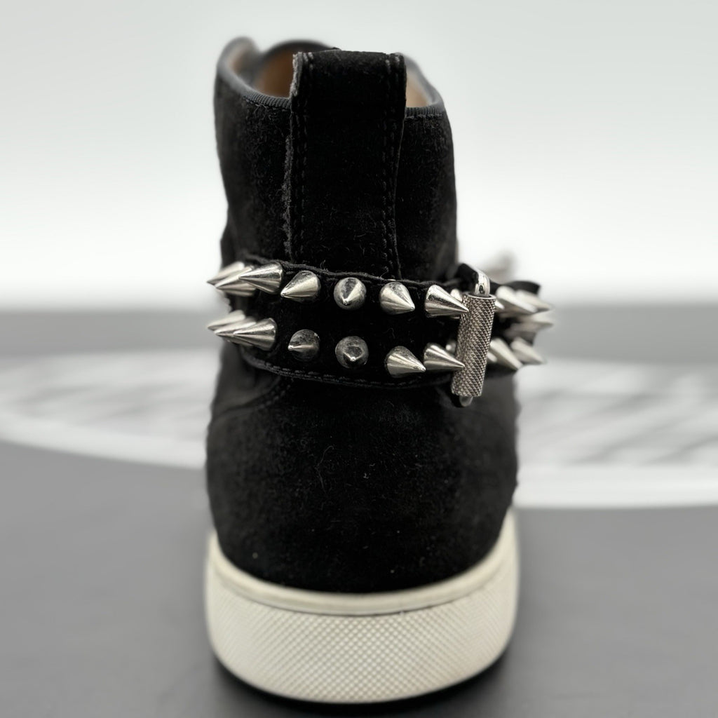 Size 41 (8 US) - Christian Louboutin High ' Nono Strap Spikes ' | GOOD CONDITION