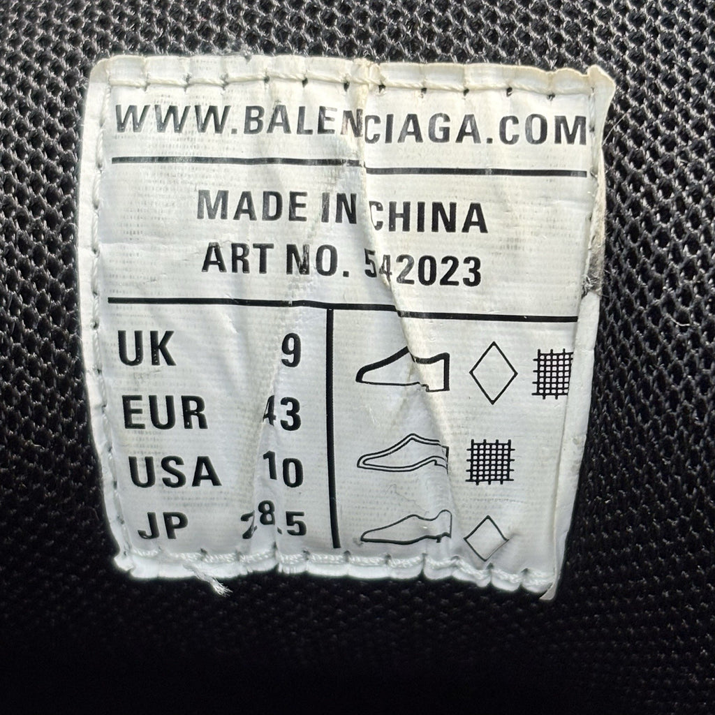 Size 43 (10 US) - Balenciaga Track Sneaker ' Black Bordeaux ' | SUPER CLEAN!