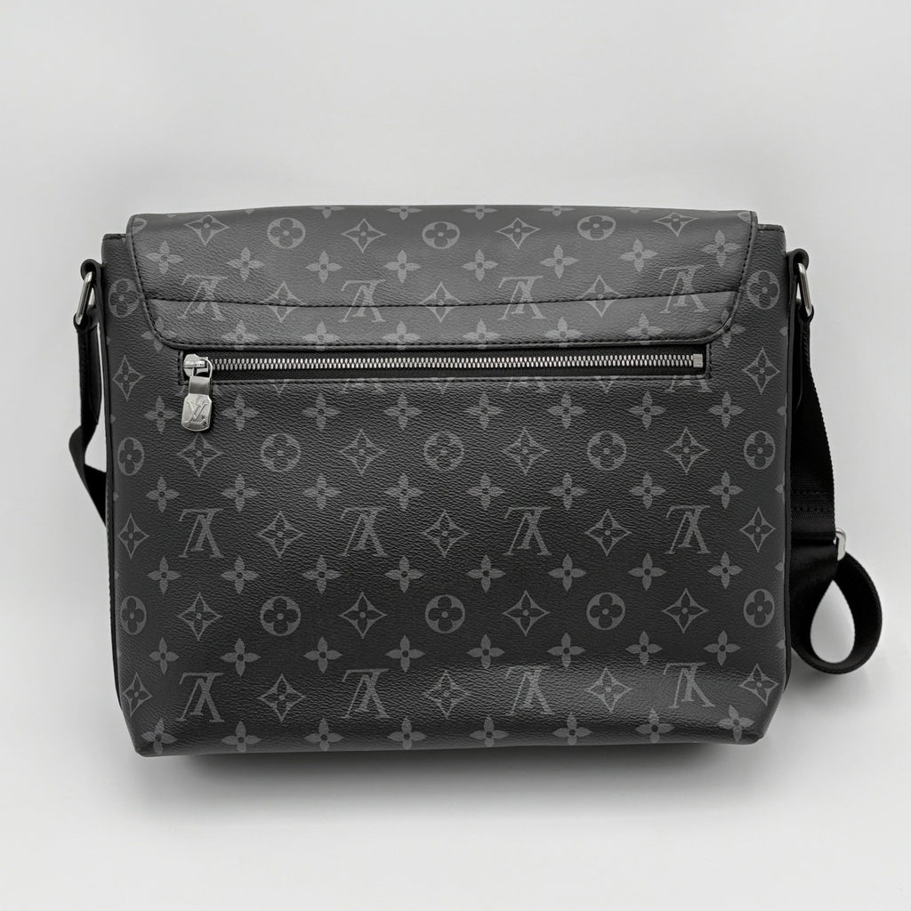 Louis Vuitton District Monogram Eclipse Messenger Bag ' Black ' | SUPER CLEAN!