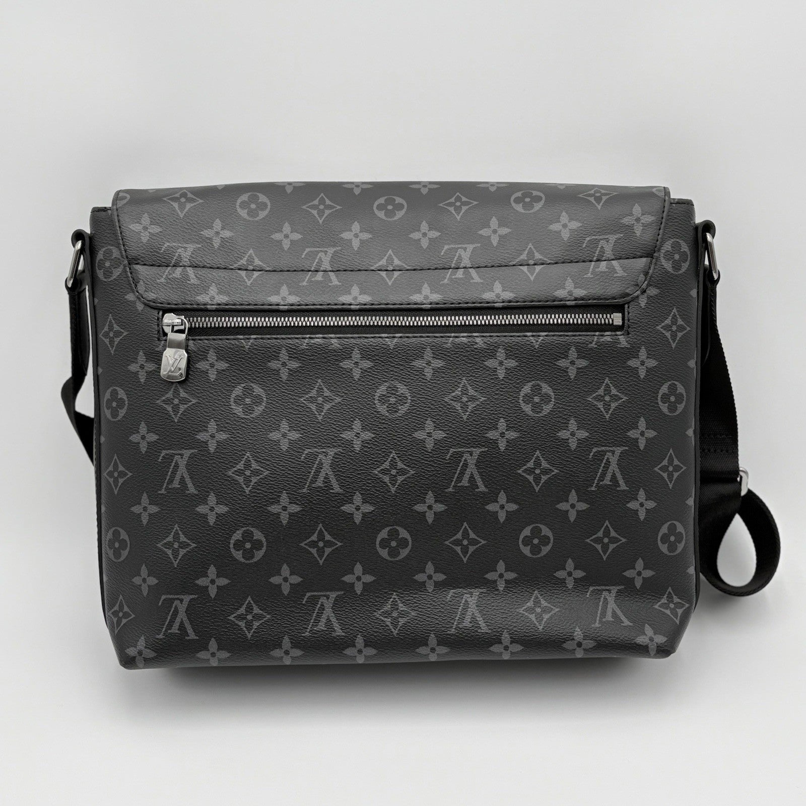 Louis Vuitton District Monogram Eclipse Messenger Bag ' Black ' | SUPER CLEAN!