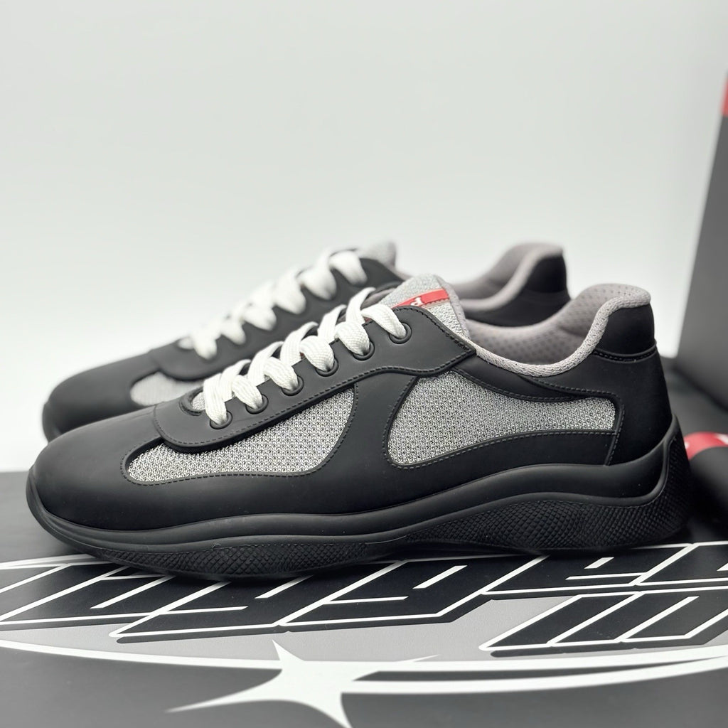 Size 40 (7 US) - Prada America's Cup Soft Rubber ' Black ' | SUPER CLEAN!
