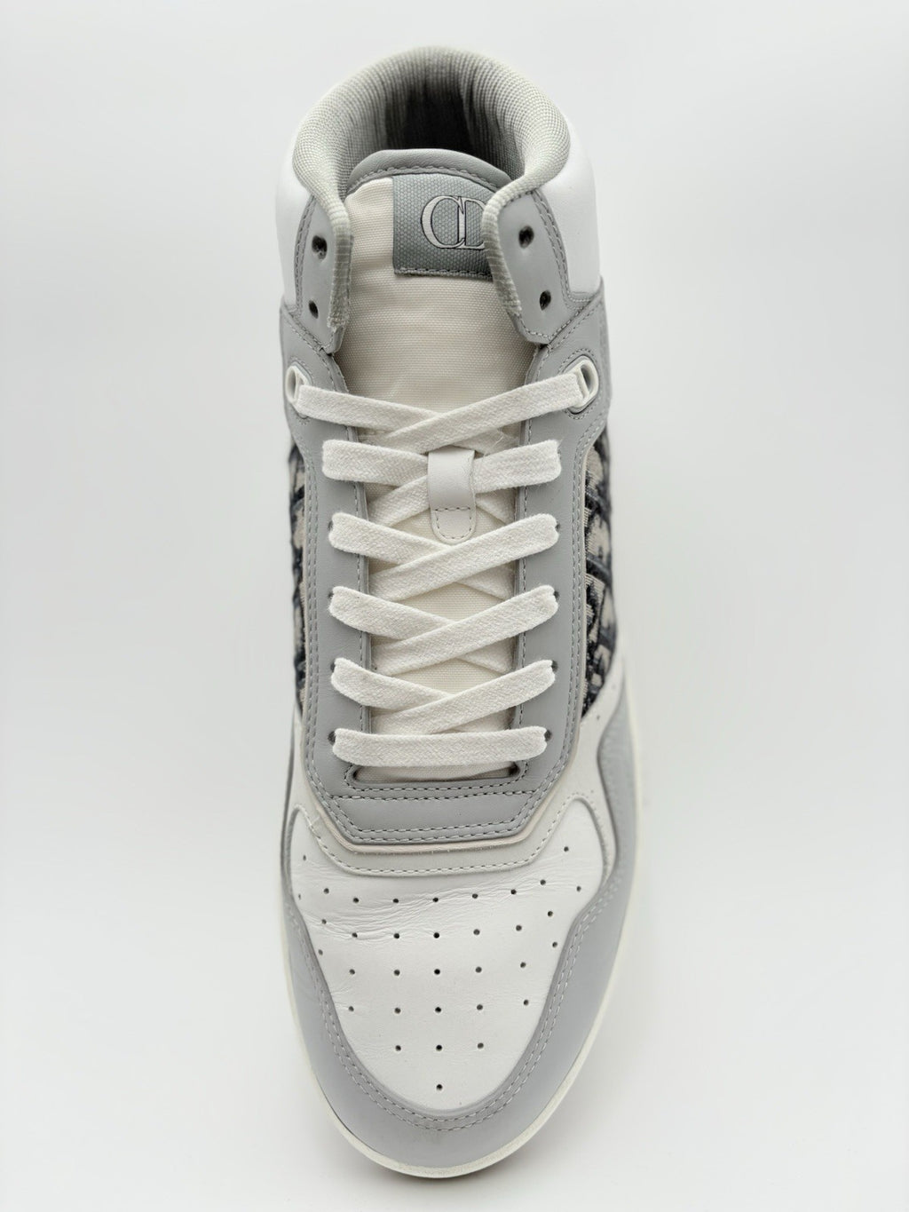 Size 45 (12 US) Dior B27 Oblique High Top ' Grey ' | SUPER CLEAN!