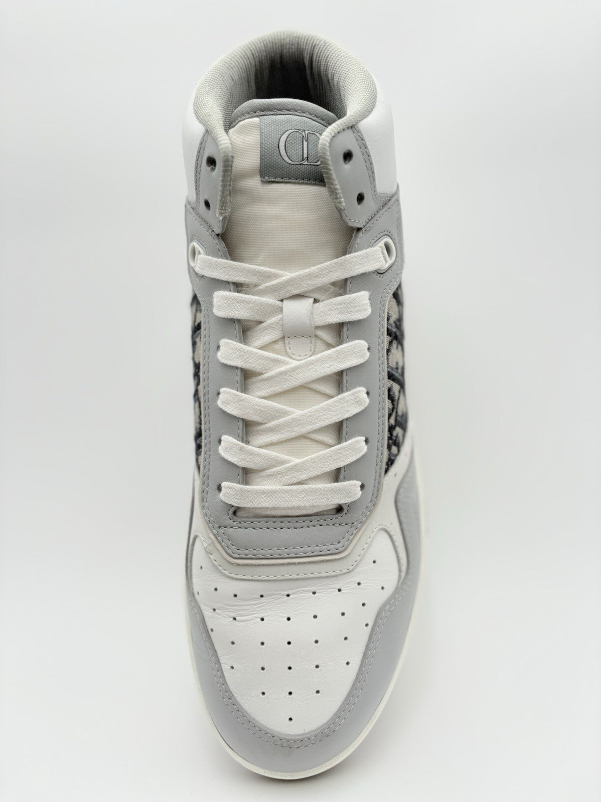 Size 45 (12 US) Dior B27 Oblique High Top ' Grey ' | SUPER CLEAN!