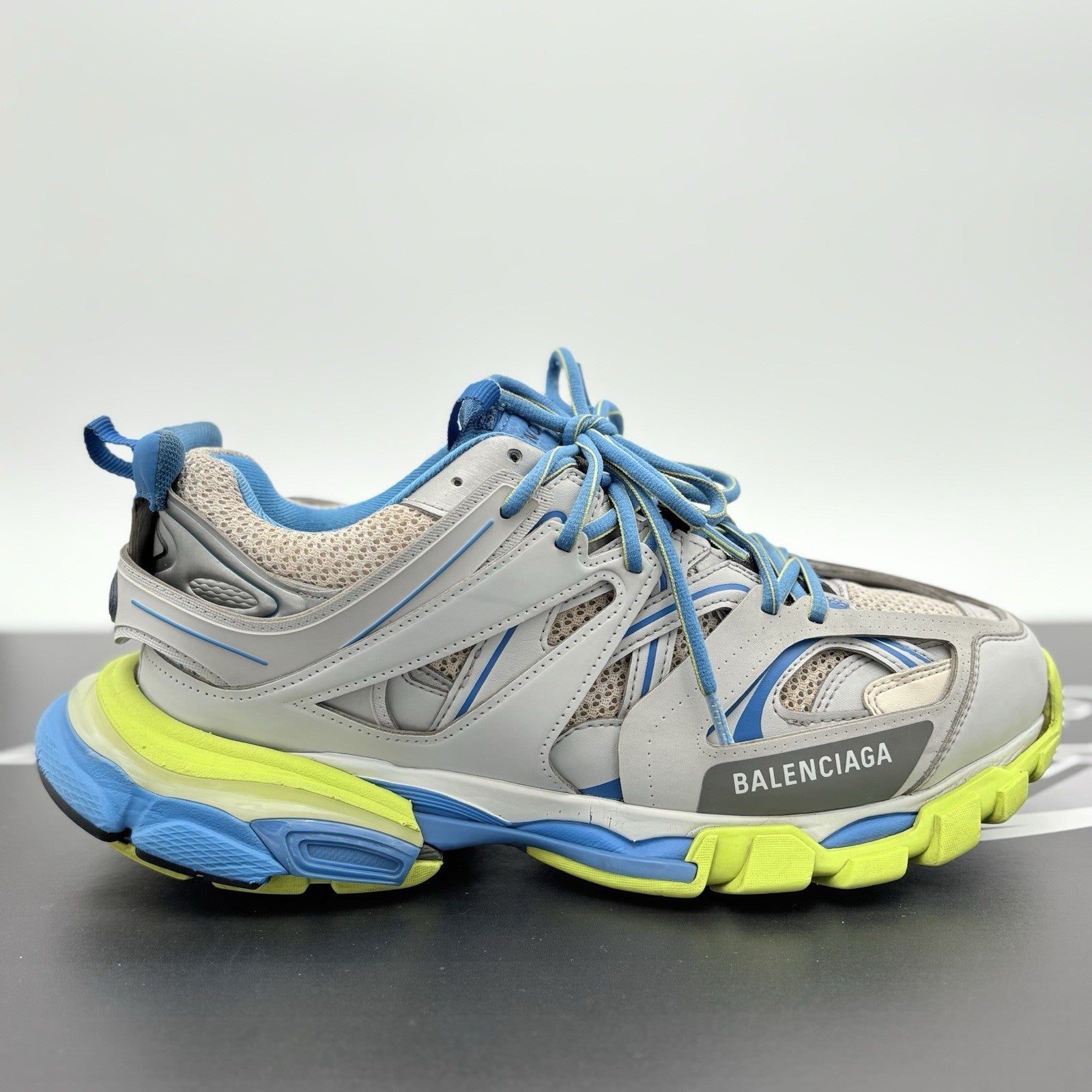Size 43 (10 US) - Balenciaga Track Sneaker ' Grey Blue ' | GOOD CONDITION!