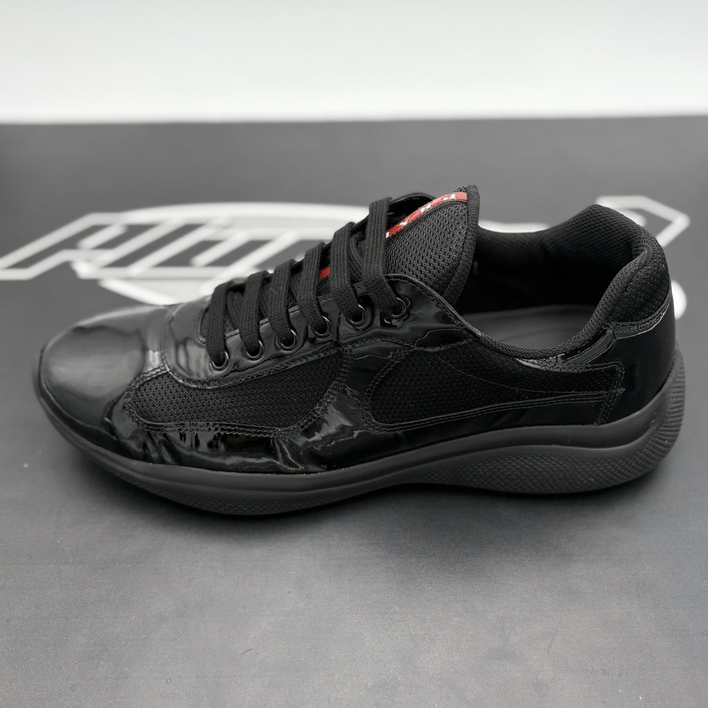 Size 10.5 UK (11.5 US) Prada Americas Cup ' Black ' | SUPER CLEAN!