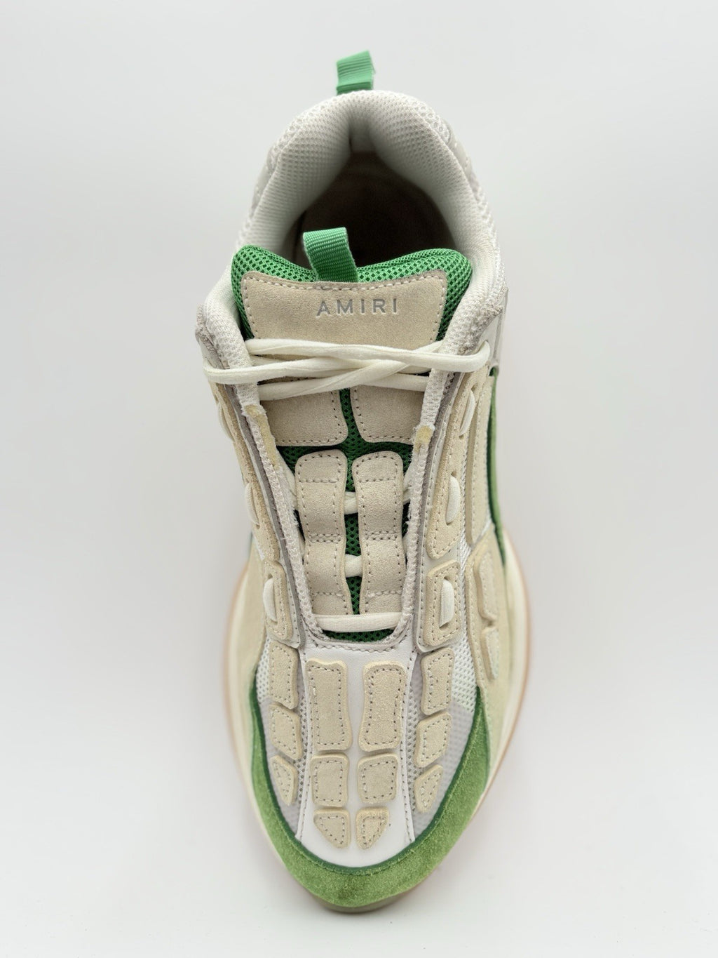 Size 45 (12 US) - Amiri Bone Runner ' Tennis Green ' | SUPER CLEAN!