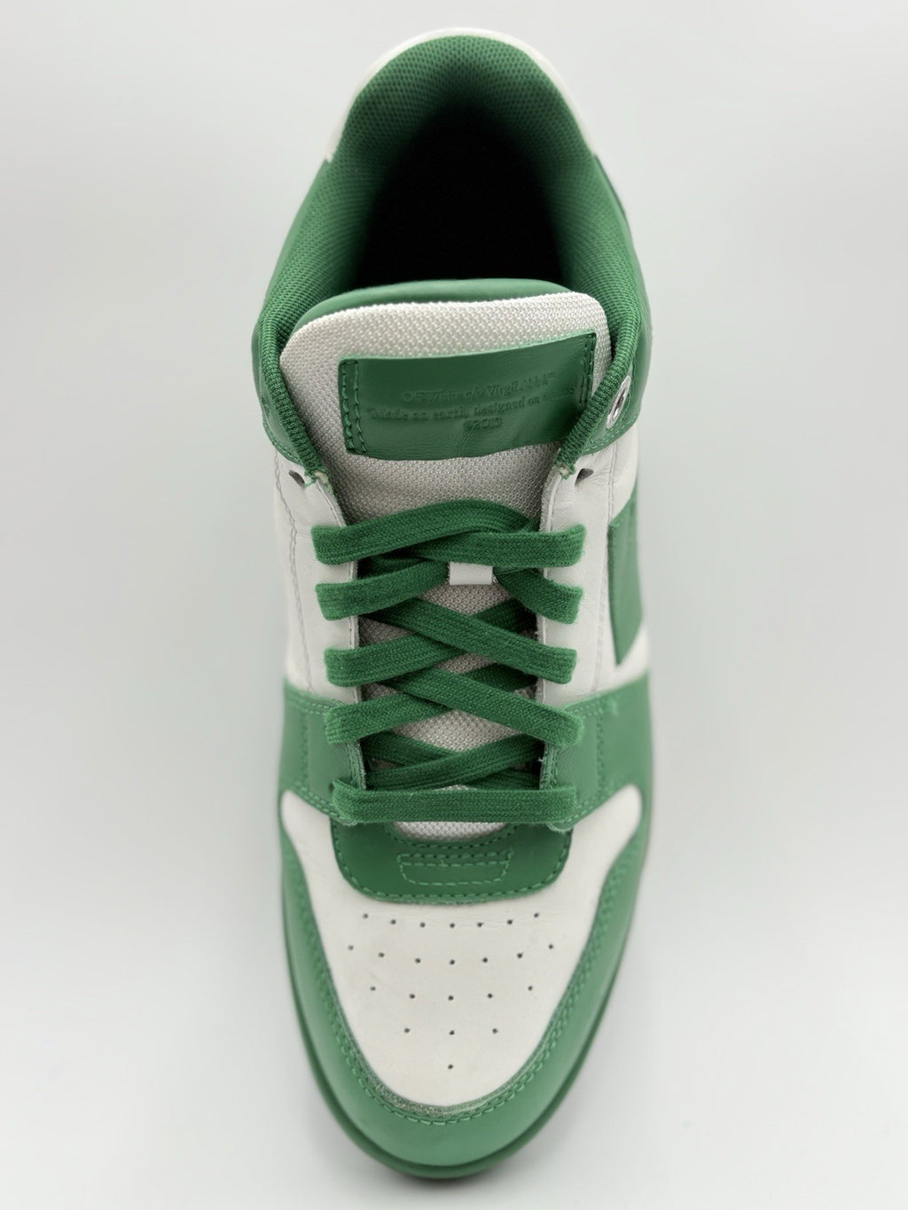 Size 42 (9 US) Off-White Out of Office ' Green White ' | GREAT CONDITION!