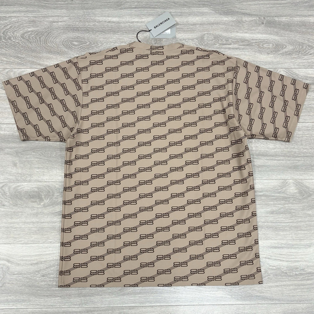 Size S - Balenciaga SW Swim T-Shirt ' Beige ' | BRAND NEW!