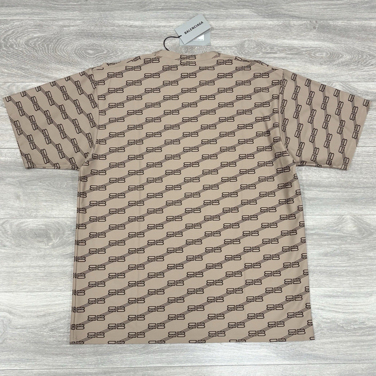 Size S - Balenciaga SW Swim T-Shirt ' Beige ' | BRAND NEW!