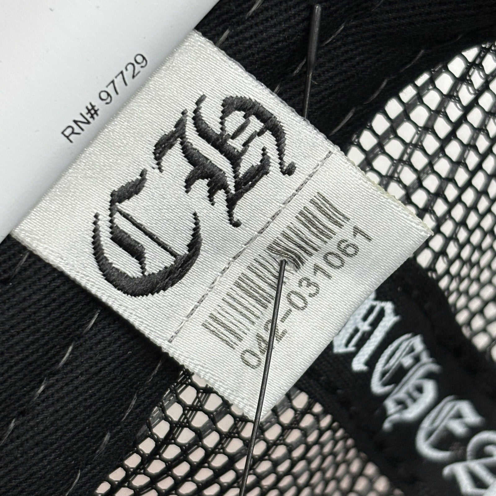 Chrome Hearts Triple Cross Cemetery Trucker Hat ' Black ' | BRAND NEW!