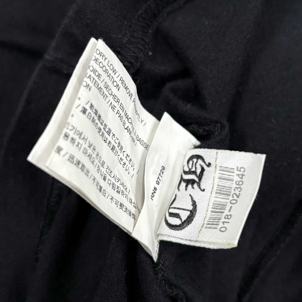 Size L - Chrome Hearts Fleur Scroll Logo T-Shirt ' Black ' | ONLY WORN ONCE!