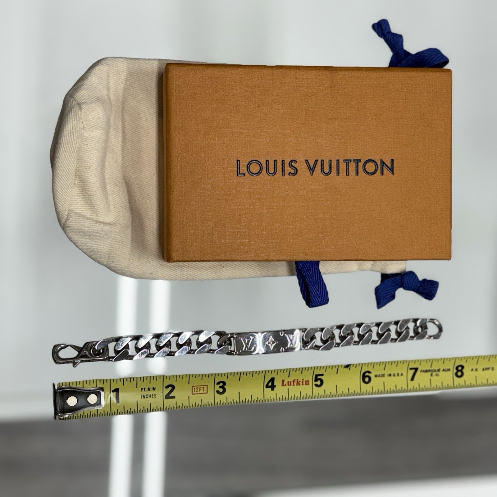 Louis Vuitton Monogram Chain Bracelet | WORN 1-3x | SUPER CLEAN!