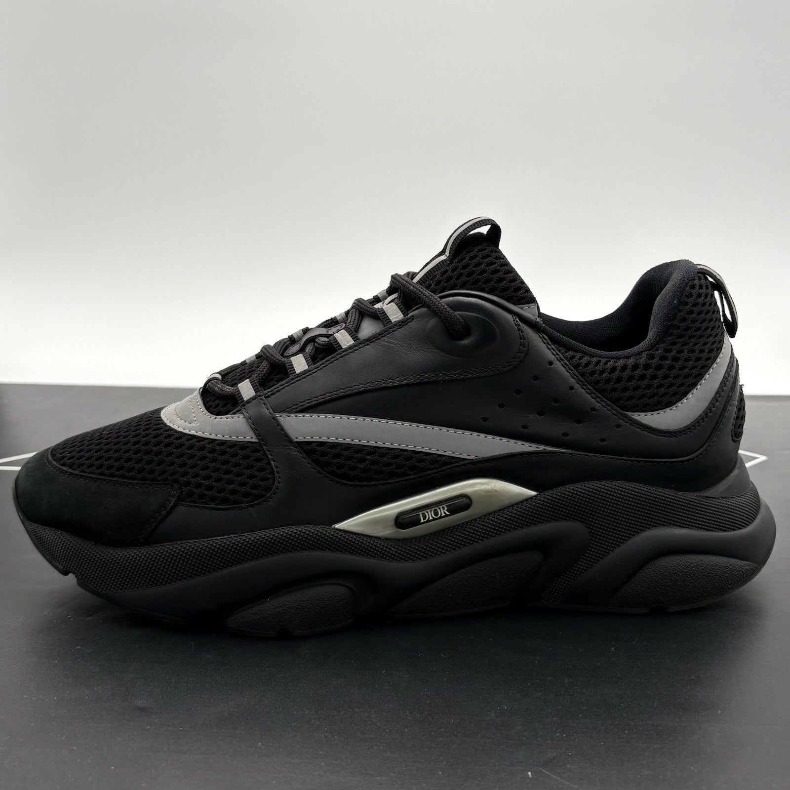 Size 45 (12 US) - Dior B22 Sneaker ' Black ' | SUPER CLEAN!
