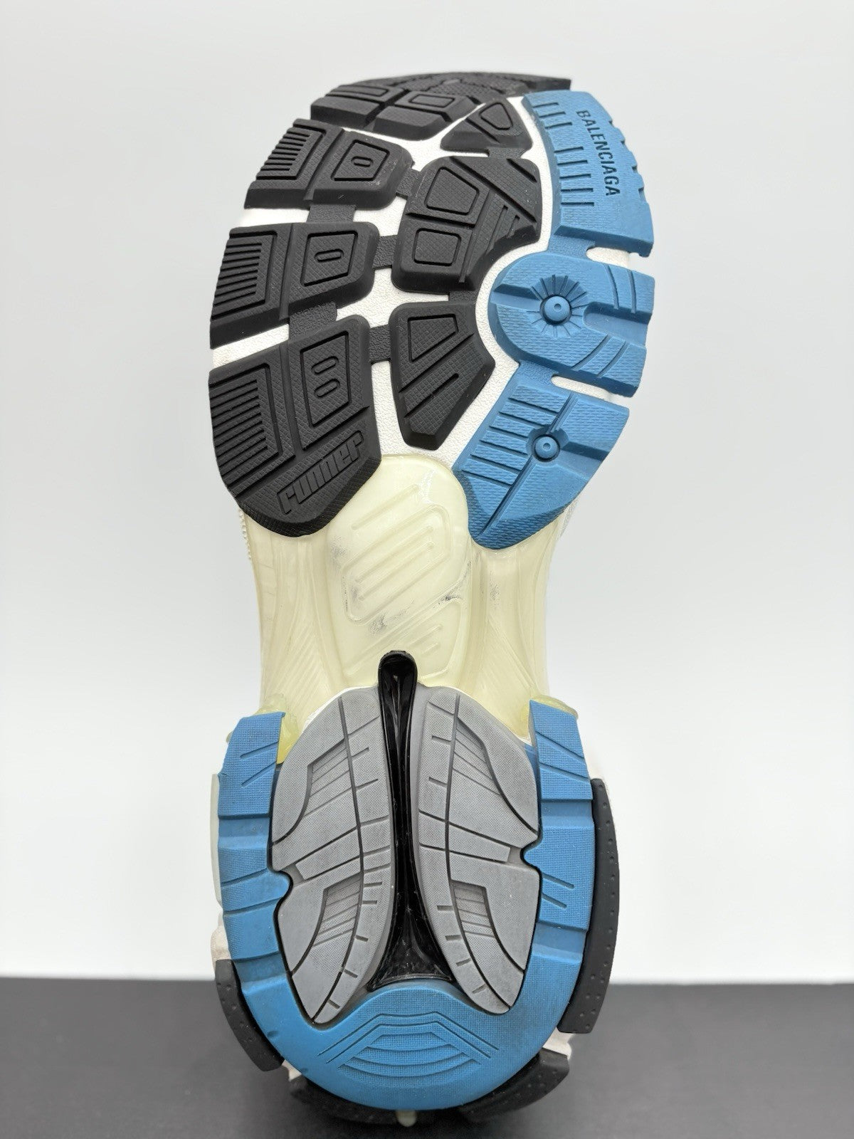 Size 46 (13 US) - Balenciaga Runner ' White Blue ' | CLEAN!