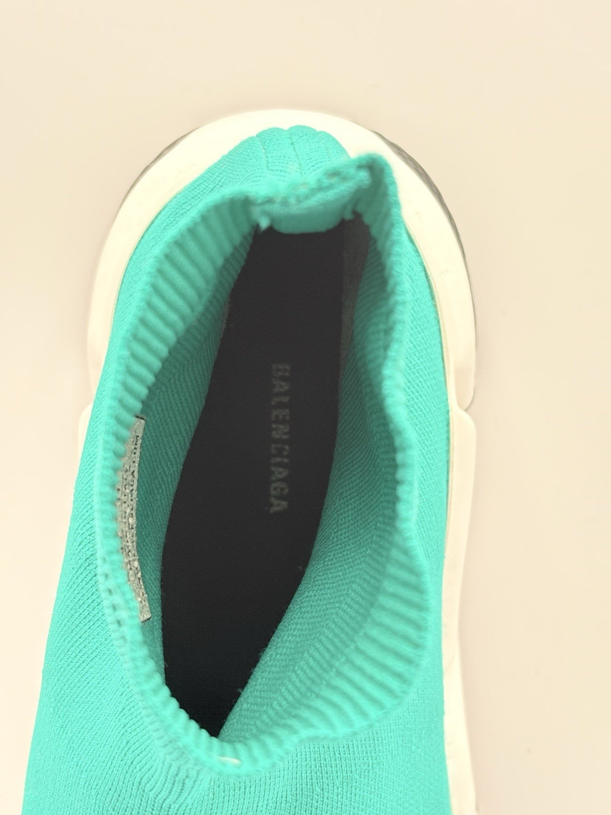 Size 44 (11 US) - Balenciaga Speed Trainer ' Turquoise ' | GREAT CONDITION!