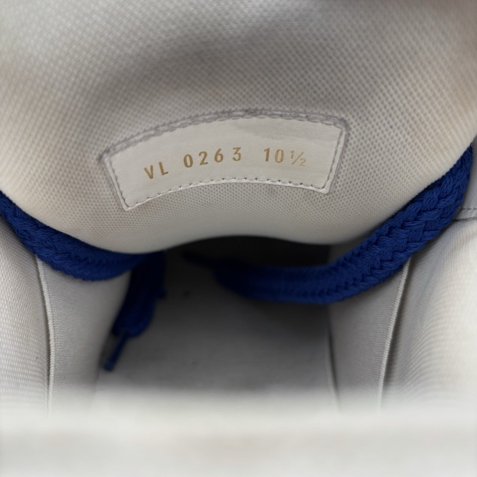 Size 10.5 LV (11.5-12 US) - Louis Vuitton Maxi ' Blue White '
