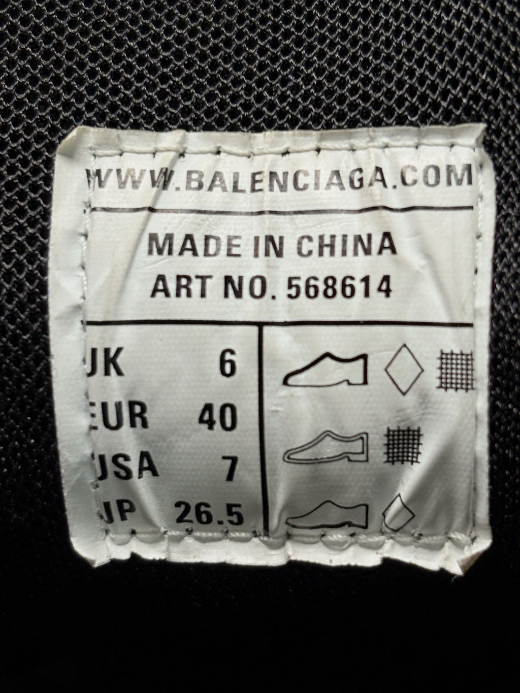 Size 40 (7 US) - Balenciaga Track 2 Trainer ' Black Yellow Green ' | GREAT COND!