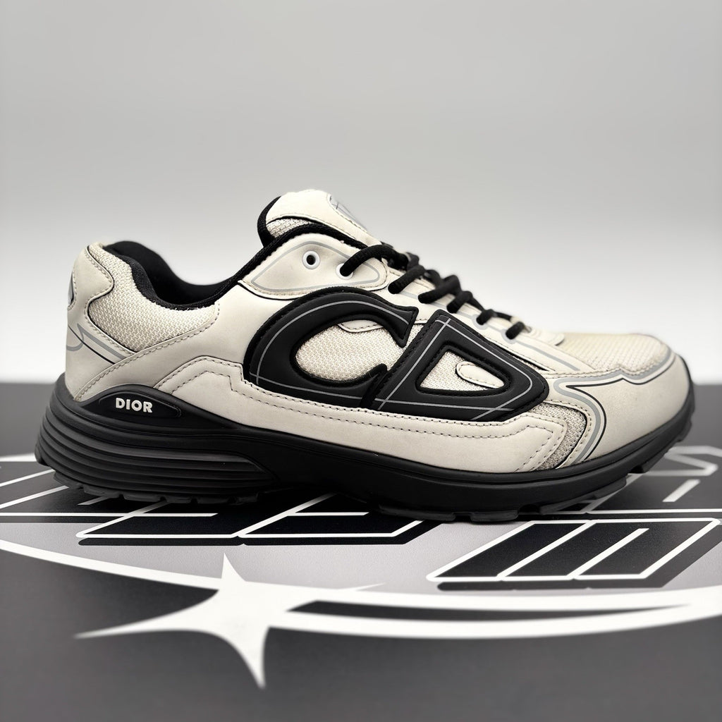 Size 44 (11 US) - Dior B30 ' White, Black ' | GOOD CONDITION!