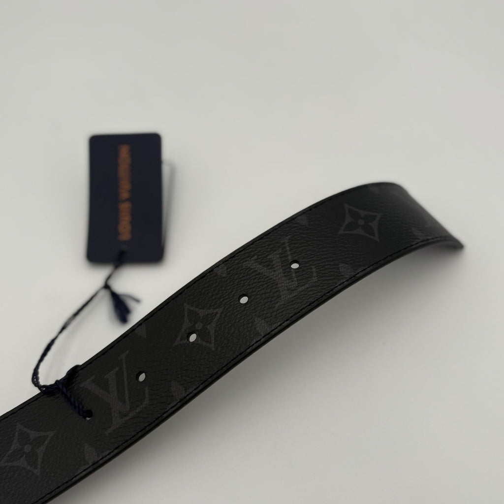 Louis Vuitton Monogram Eclipse Matte Black Belt | BRAND NEW!
