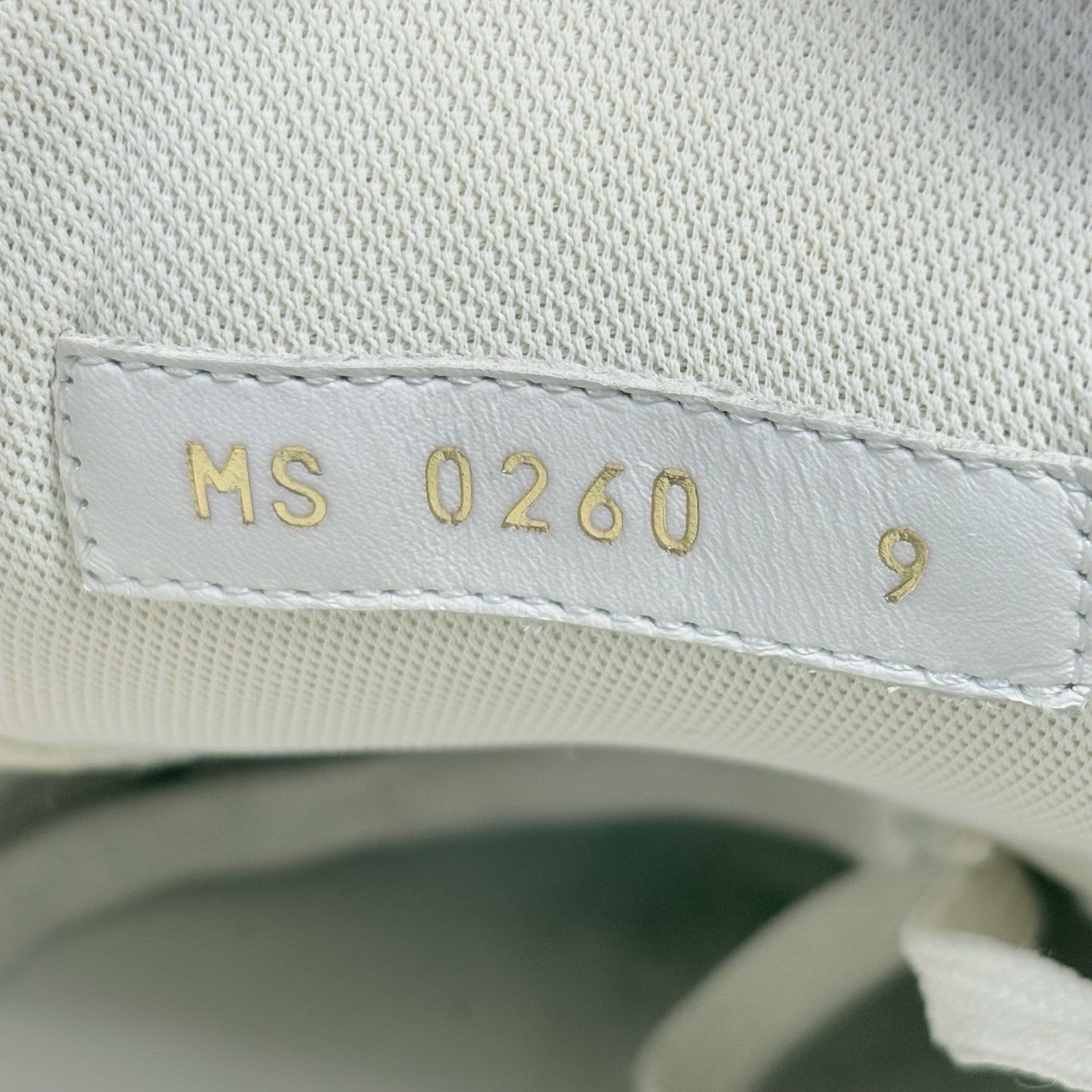 Size 9 LV (10-10.5 US) - Louis Vuitton Rivoli Leather  ' White Brown ' | GOOD!