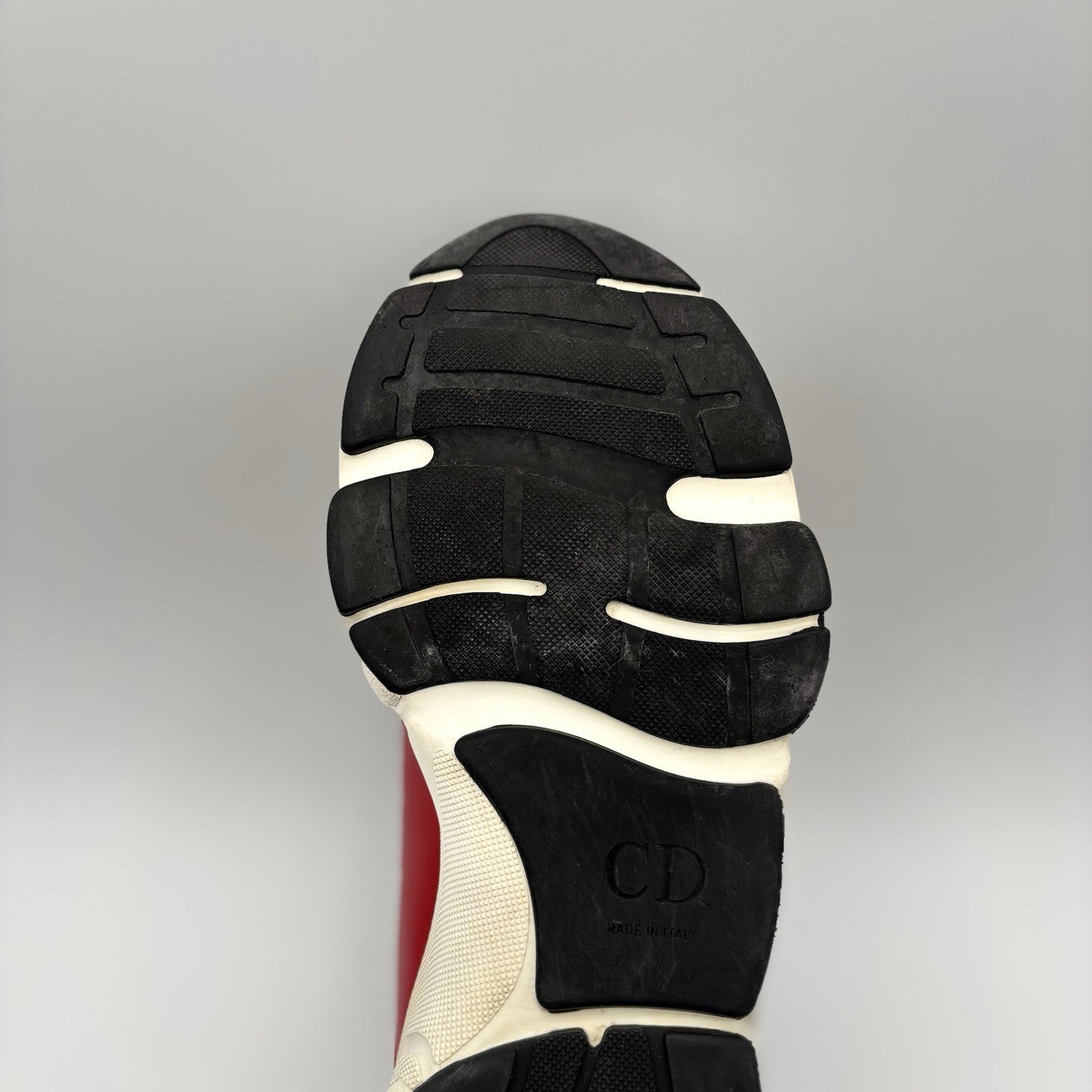 Size 42 (9 US) - Dior B22 Sneaker ' White, Red ' | GOOD CONDITION!