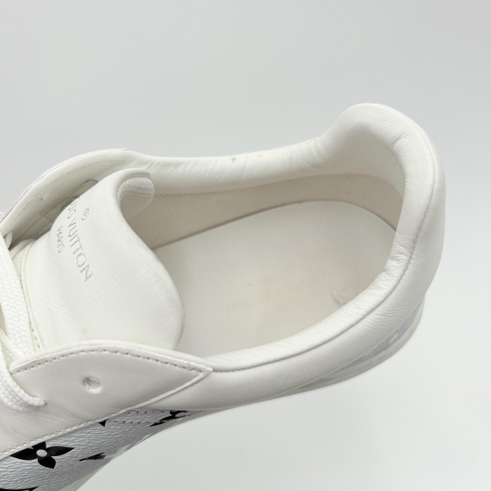 Size 9 LV (10-10.5 US) Louis Vuitton Monogram Luxembourg ' White ' | GOOD COND!