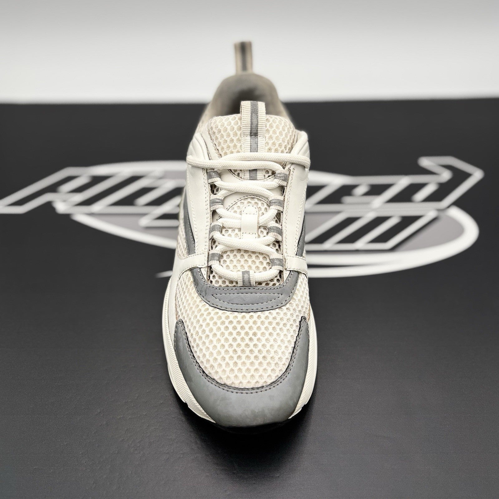 Size 41 (8 US) - Dior B22 Sneaker ' White Reflective '