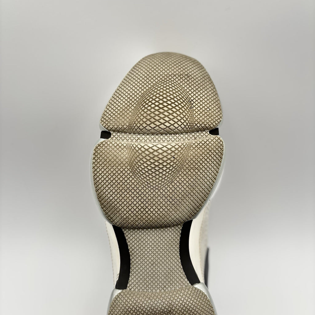 Size 6.5 UK (7.5 US) Prada Cloudbust Mesh ' White, Grey ' | GOOD CONDITION!
