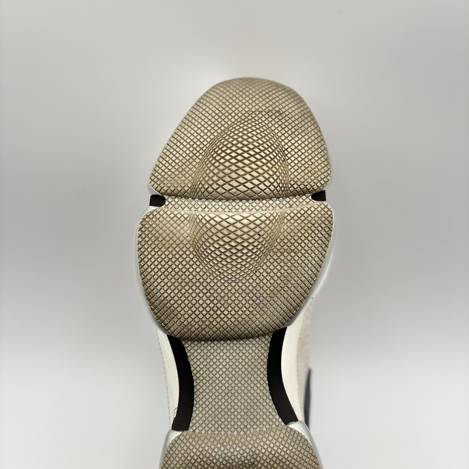 Size 6.5 UK (7.5 US) Prada Cloudbust Mesh ' White, Grey ' | GOOD CONDITION!
