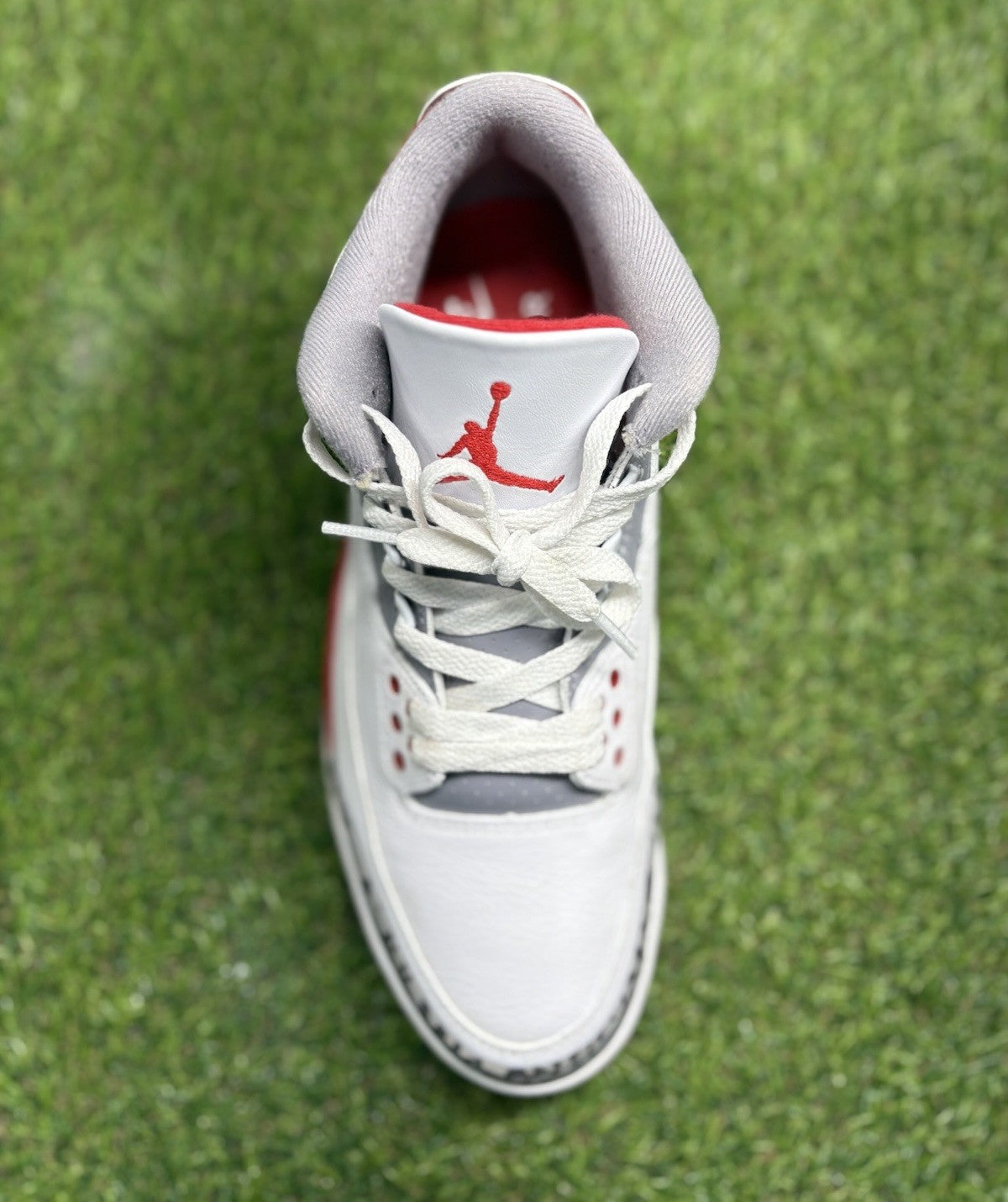 Size 8 - Air Jordan 3 Retro Mid ' Fire Red ' | SUPER CLEAN!