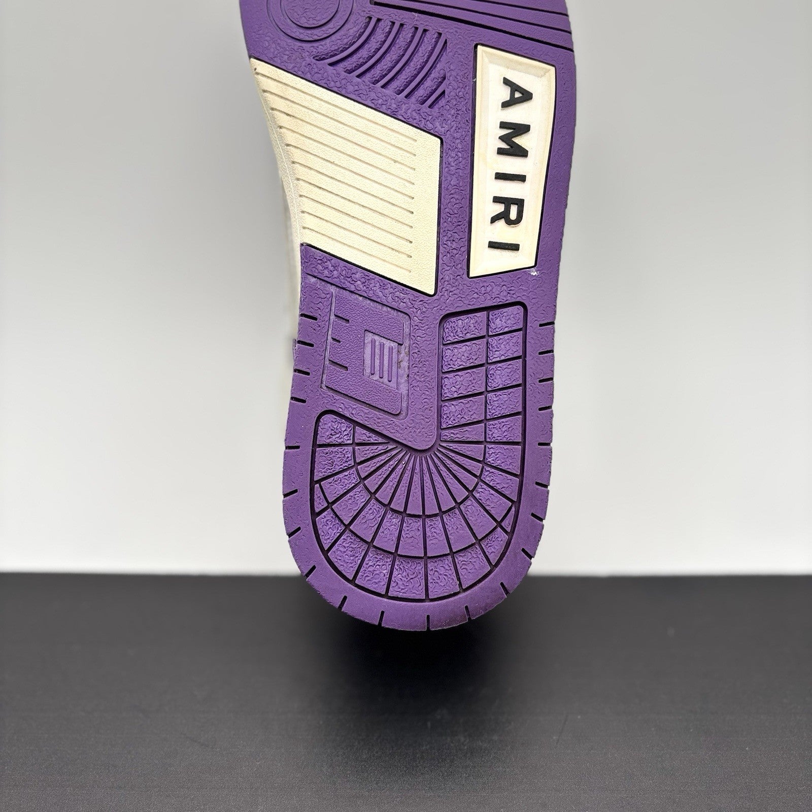 Size 43 (10 US) - Amiri Bandana Skel Low Top ' White, Purple ' | GREAT COND!