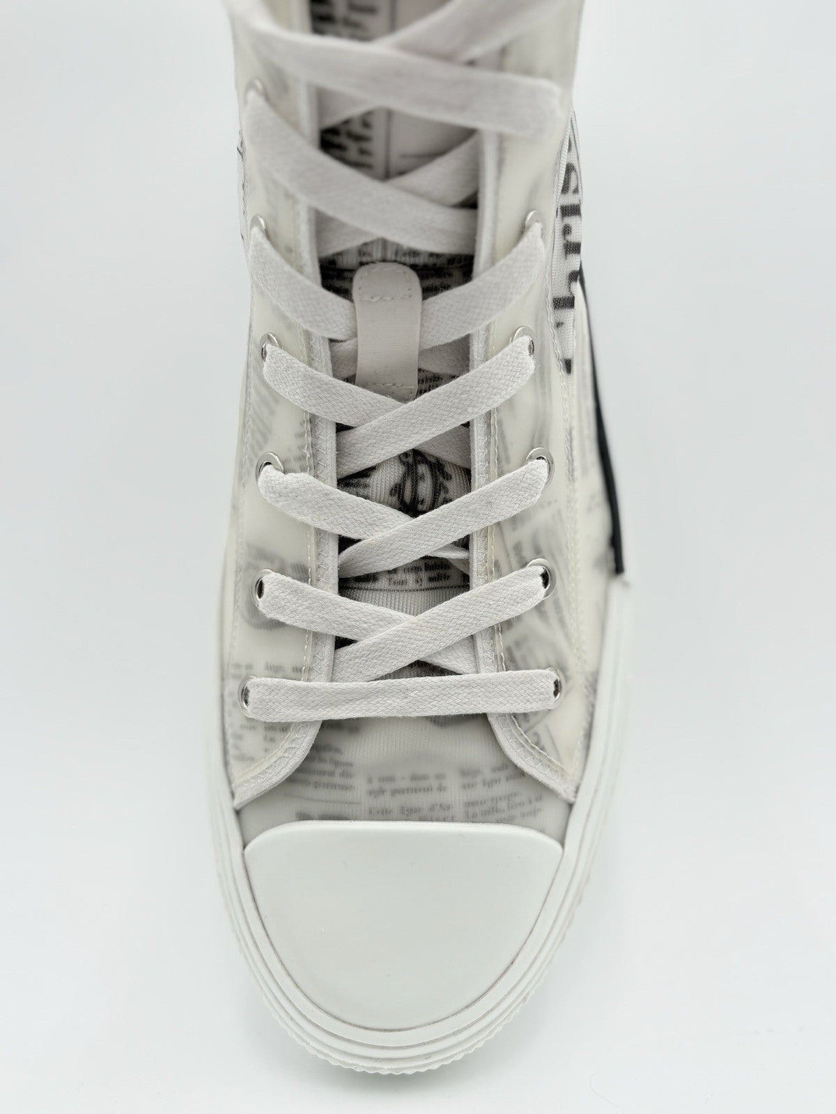Size 45 (12 US) - Dior B23 High ' Newsprint ' | SUPER CLEAN!