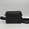 Louis Vuitton Trio Messenger Bag ' Monogram Eclipse Reverse Gray ' | GOOD COND!
