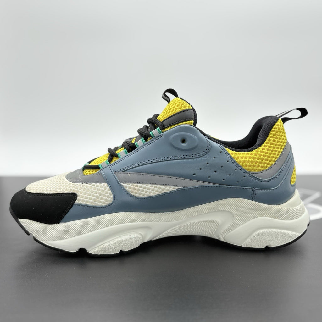 Size 45 (12 US) - Dior B22 Sneaker ' Blue Yellow ' | SUPER CLEAN!