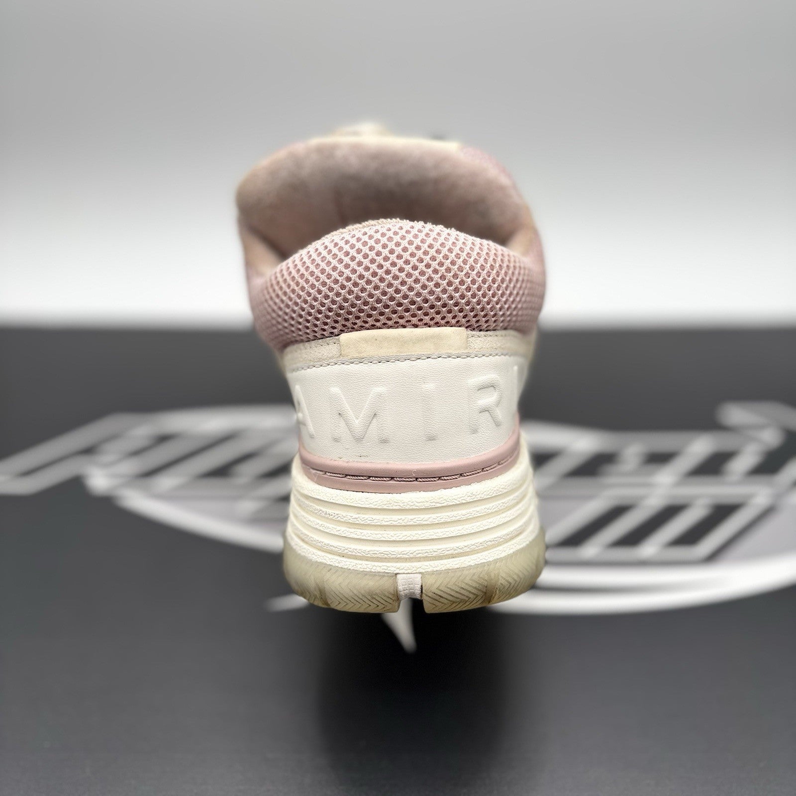 Size 41 (8 US) Amiri MA-1 ' White Pink ' | GOOD CONDITION!