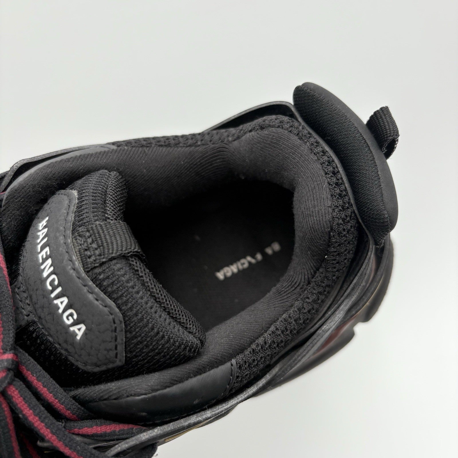 Size 43 (10 US) - Balenciaga Track Sneaker ' Black Bordeaux ' | SUPER CLEAN!