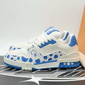Size 6 LV (7-7.5 US) Louis Vuitton x Yayoi Kusama ' White Blue ' | BRAND NEW!