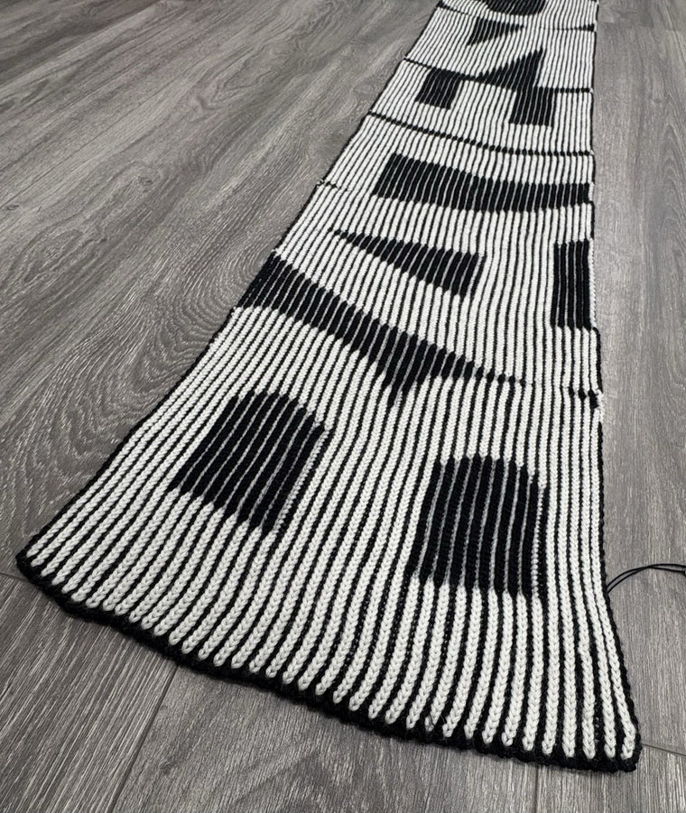 Logo Printed Wool Scarf — photo 4