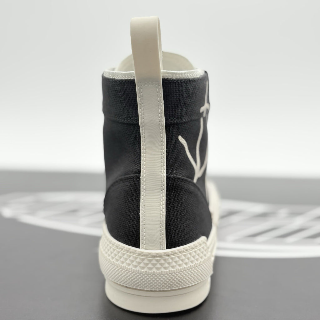 Size 41 (8 US) Dior B23 X Cactus Jack High Canvas ' Black ' | SUPER CLEAN!
