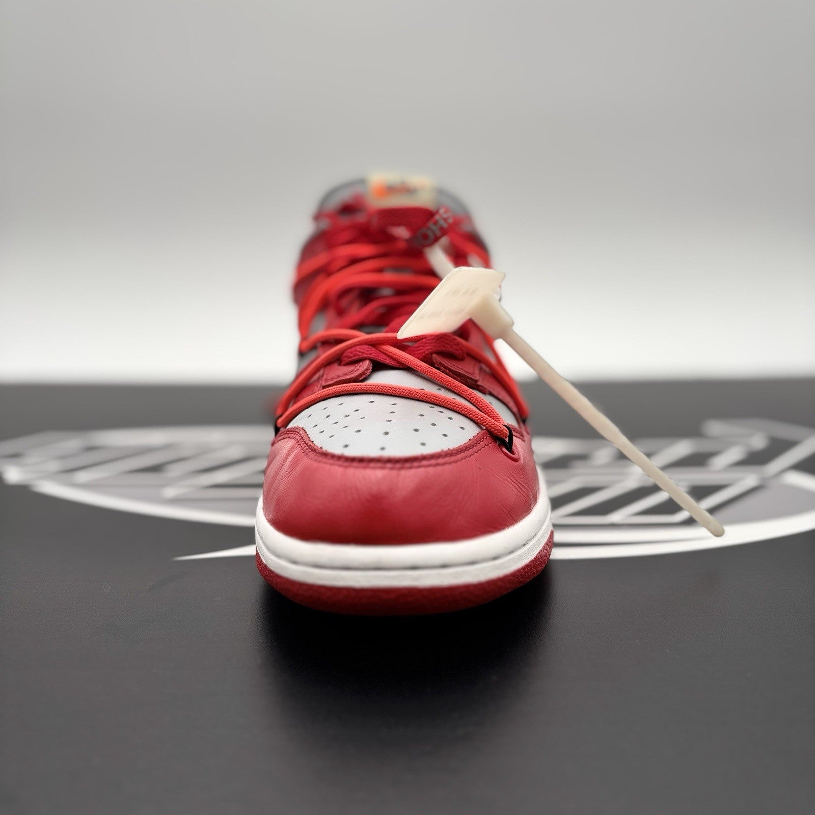 Size 9.5 - Nike Dunk Low x OFF-WHITE 2019 ' University Red ' | GREAT CONDITION!