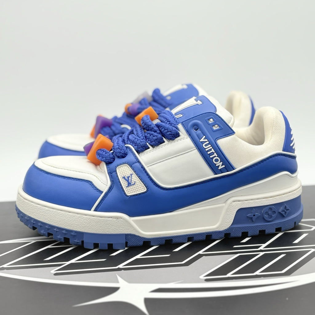 Size 9 LV (10-10.5 US) - Louis Vuitton Maxi ' Blue White ' | GREAT CONDITION!