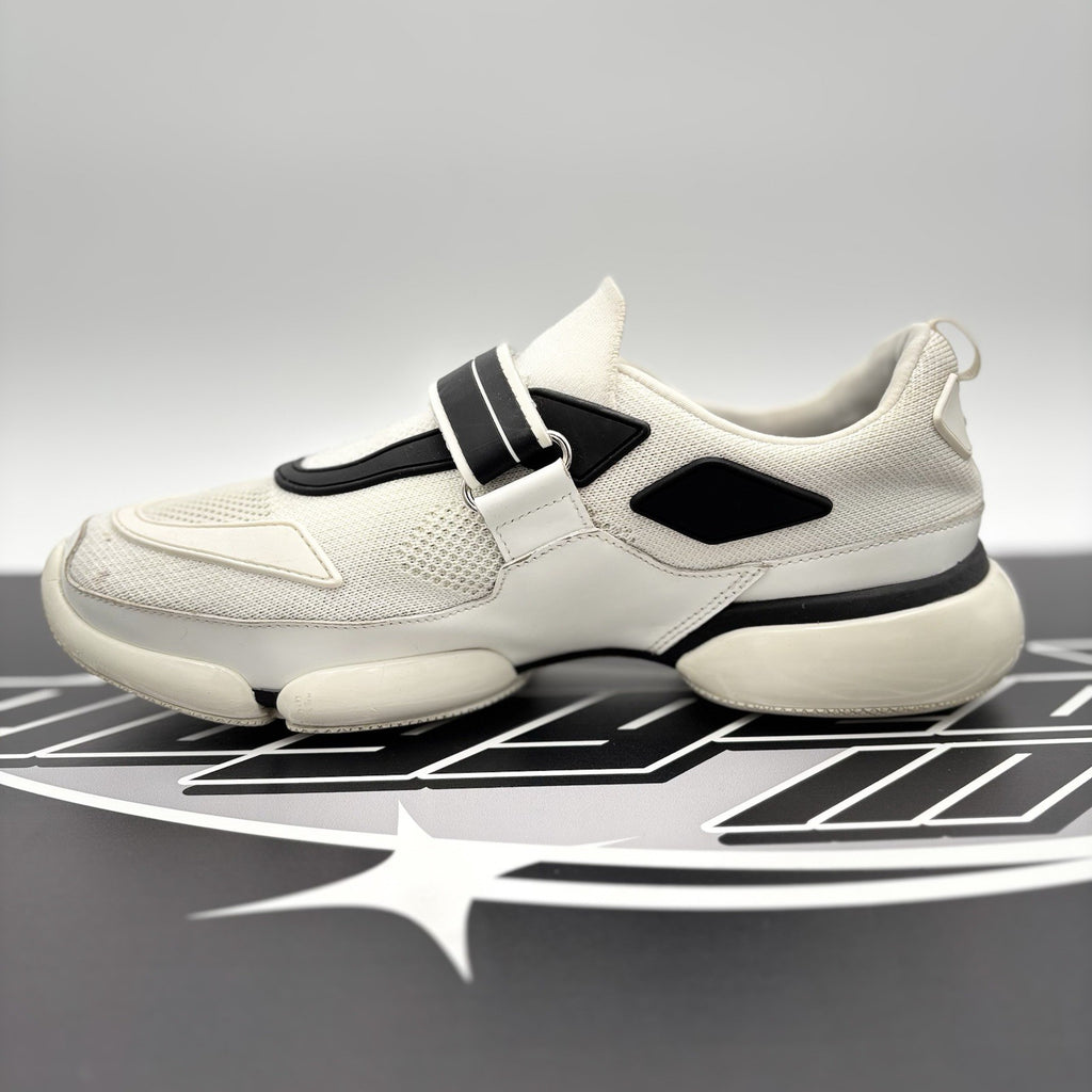 Size 6.5 UK (7.5 US) - Prada Cloudbust Sneaker ' White Black ' | GOOD CONDITION!