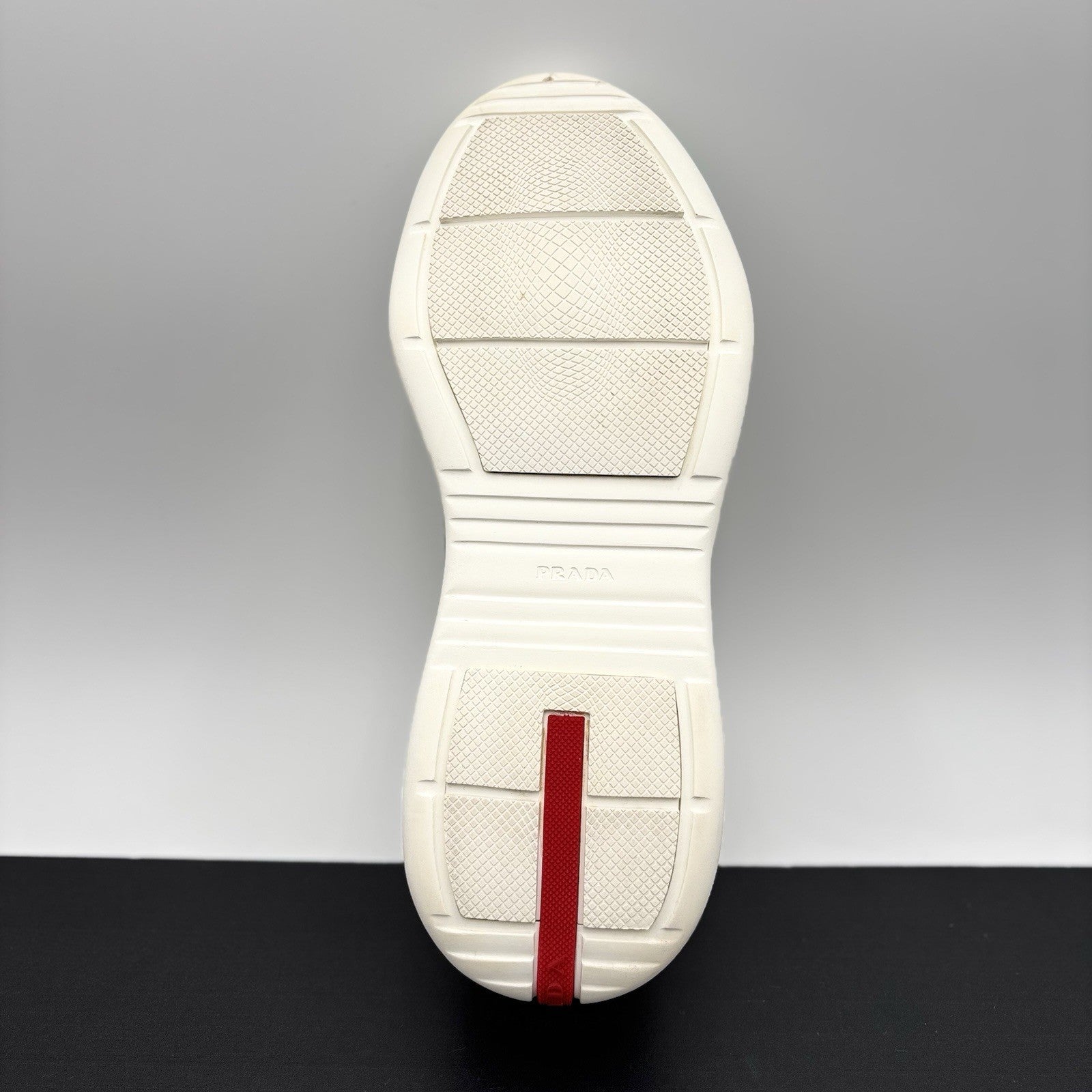 Size 8 UK (9 US) Prada Americas Cup ' White, Mint, Silver ' | GREAT CONDITION!