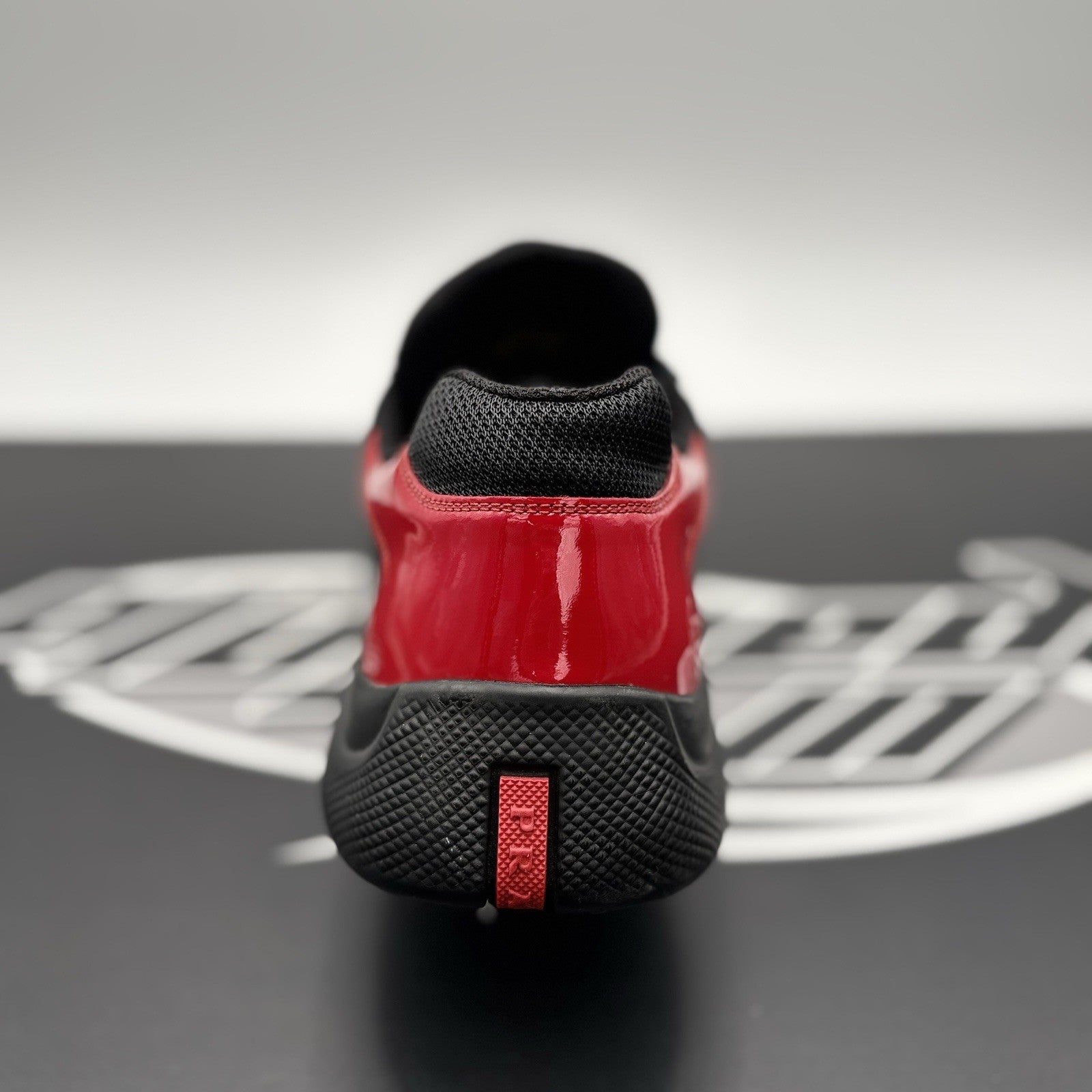 Size 11 UK (12 US) Prada Americas Cup ' Navy Red ' | GREAT CONDITION!