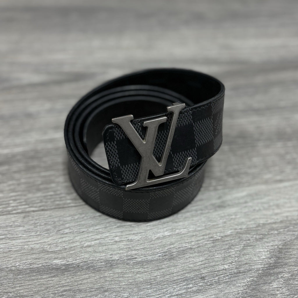 Size 100/40 - Louis Vuitton LV Initials Damier Reversible Belt ' Black ' | CLEAN