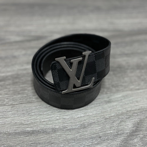Size 100/40 - Louis Vuitton LV Initials Damier Reversible Belt ' Black ' | CLEAN